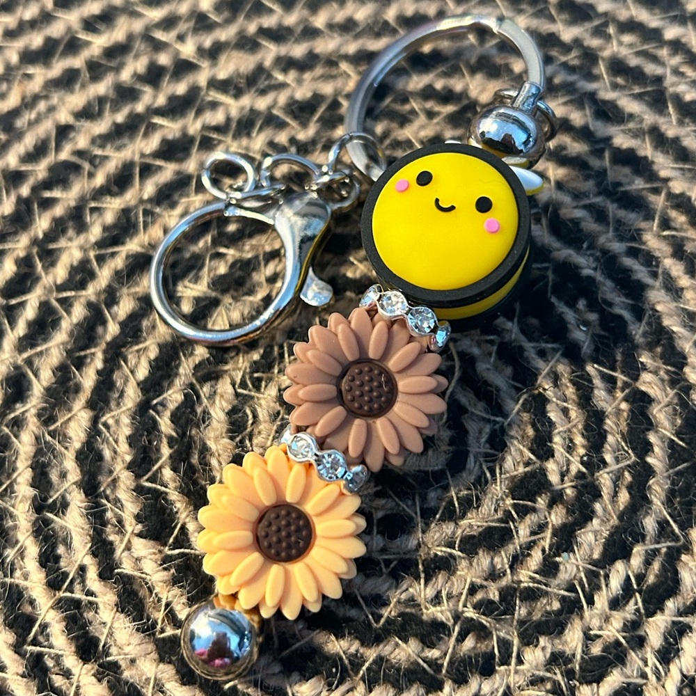 Cute Bee Keychain